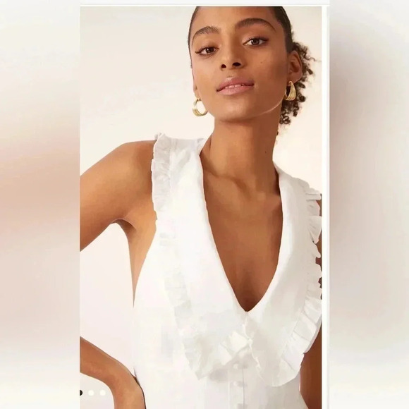 NWT Joslin Sleeveless Button-Detail Midi Dress size S - Picture 4 of 13